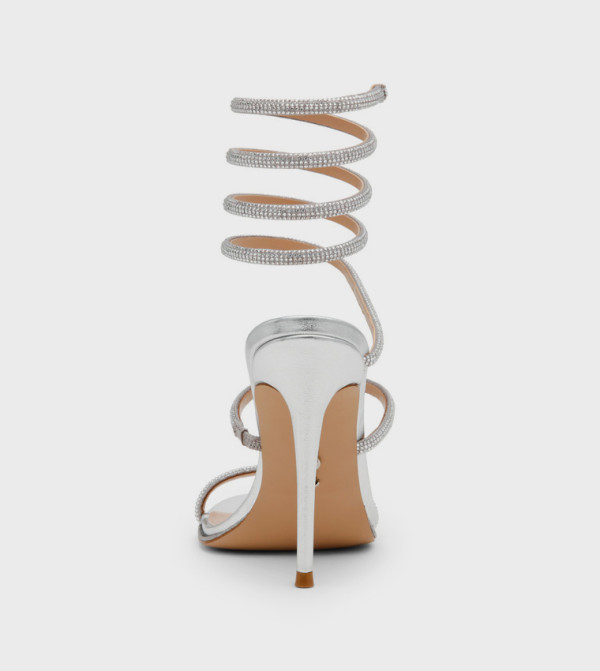 ستيف مادن  ستيليتو  - فضي Stilettos