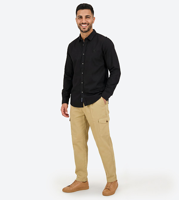 بيفرلي هيلز بولو كلوب  قمصان - أسود Long Sleeves