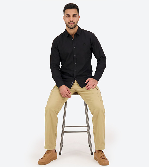 بيفرلي هيلز بولو كلوب  قمصان - أسود Long Sleeves