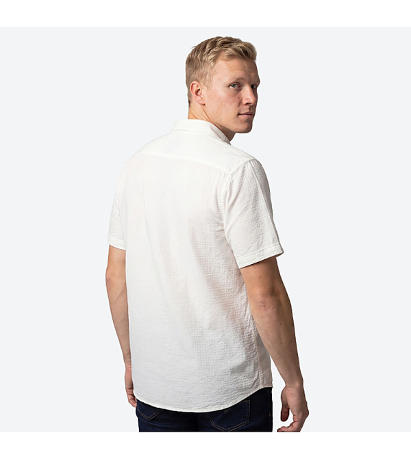 Beverly Hills Polo Club  Casual Shirts - White Short Sleeves