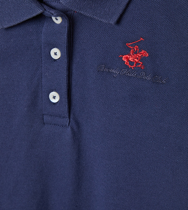 بيفرلي هيلز بولو كلوب  denim-lite-k - أزرق بلايز