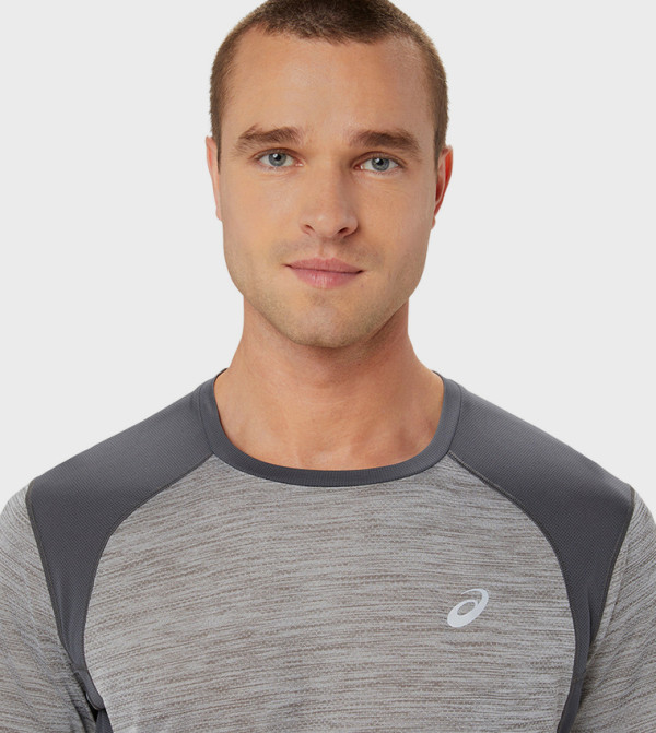 Asics Clothing - Grey T-Shirts & Vests