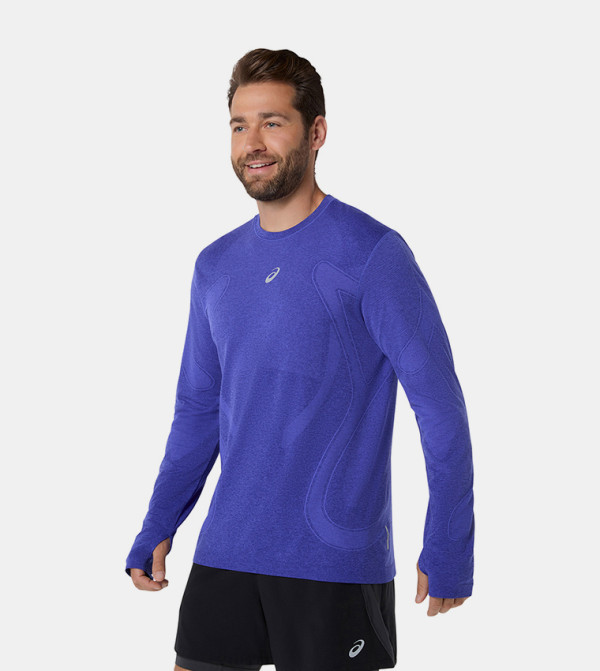 اسيكس  تيشيرتات وفانيلات  - أزرق T-Shirts & Vests