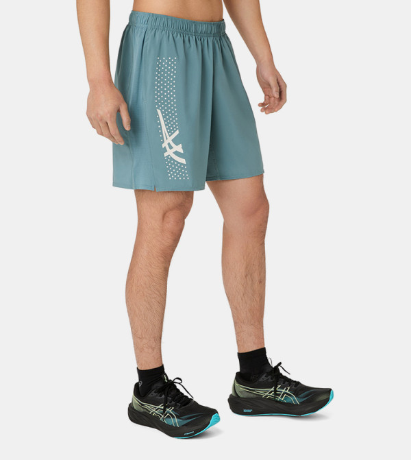 Asics  Shorts - Teal Shorts