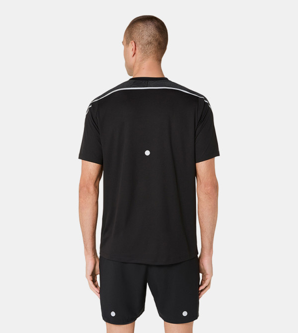 Asics  T-Shirts & Vests - BLACK T-Shirts & Vests