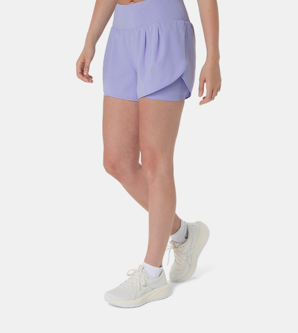 Asics  Shorts - Purple Shorts
