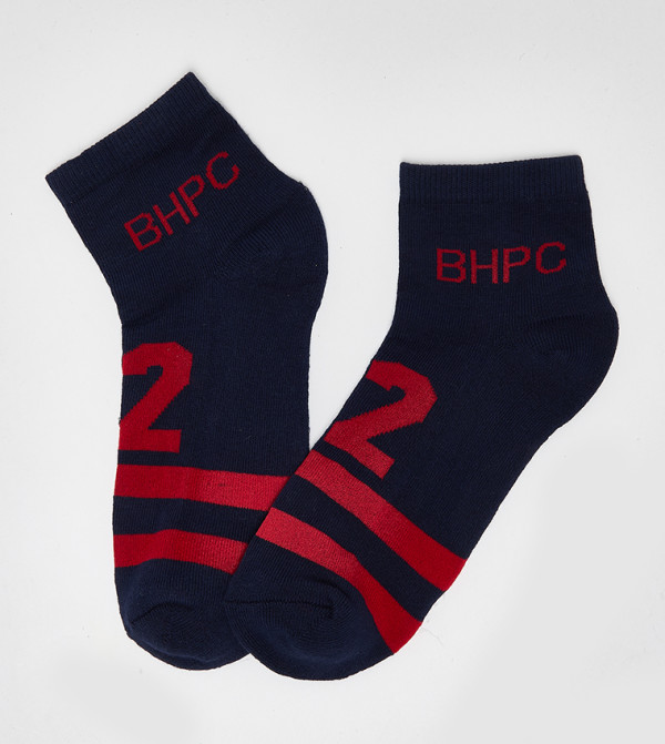 Beverly Hills Polo Club  Socks - White Ankle Length Socks