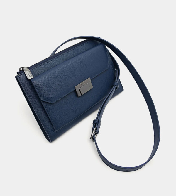 Pedro PEDRO - Navy Cross Body & Sling Bags