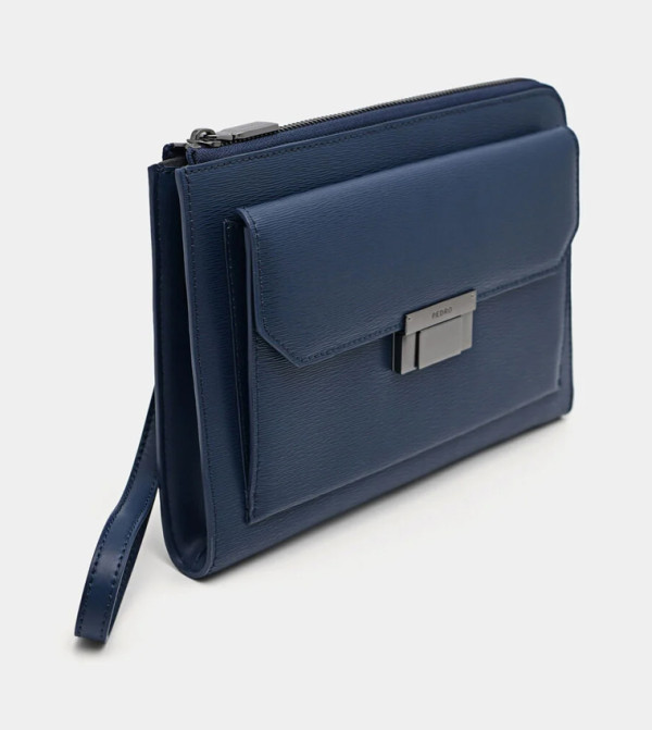 Pedro PEDRO - Navy Cross Body & Sling Bags