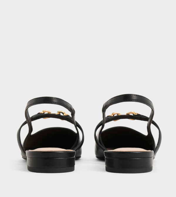 تشارلز آند كيث  أحذية فلات - أسود undefined