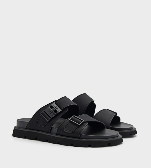 Pedro PEDRO - Black Casual Sandals
