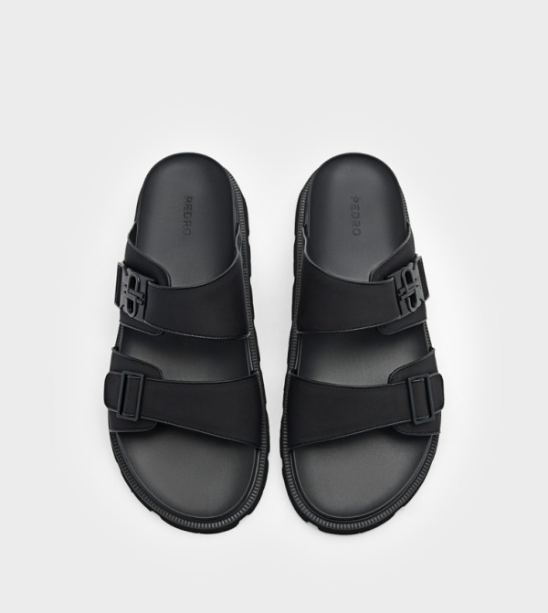 Pedro PEDRO - Black Casual Sandals