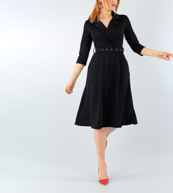 Lovebox Lovebox - BLACK Midi Dresses