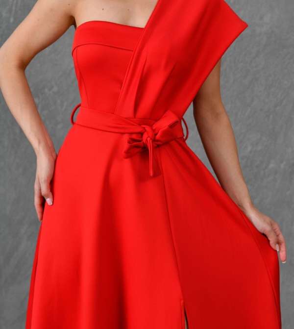 Lovebox Lovebox - Red Midi Dresses