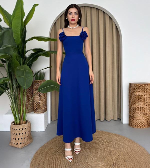 Lovebox Lovebox - Blue Midi Dresses