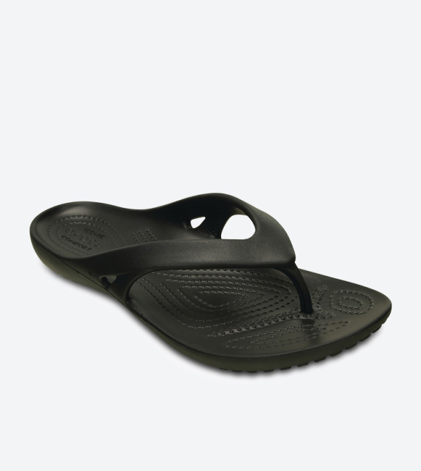 Crocs  - Black Flip-Flops