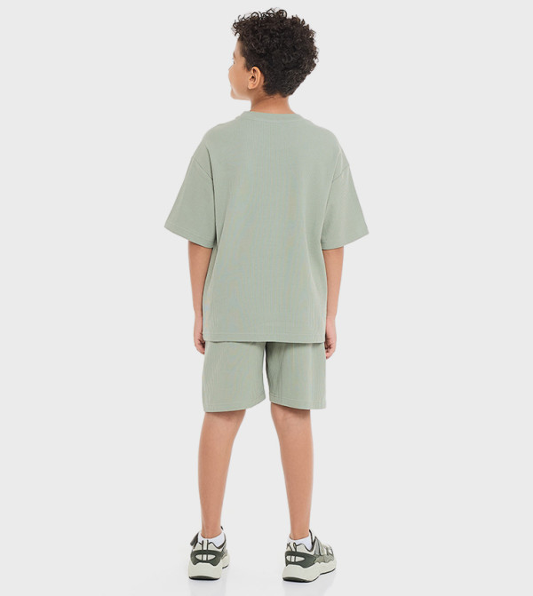 Victor and Jane Victor and Jane - Green T-shirts & Bottoms
