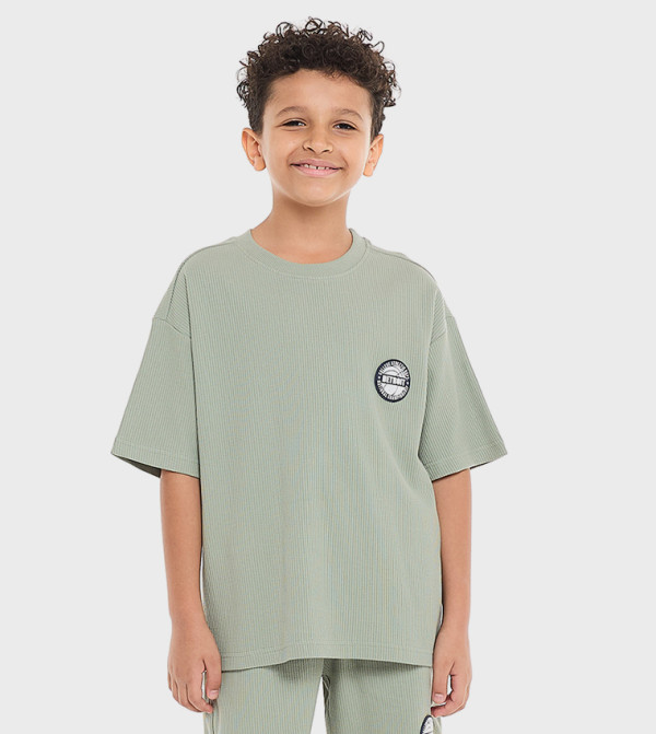 Victor and Jane Victor and Jane - Green T-shirts & Bottoms