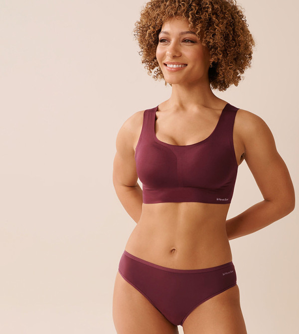 La Vie en Rose  Briefs - Purple Briefs