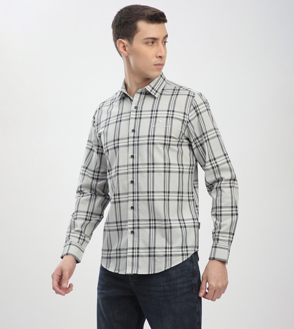 بيفرلي هيلز بولو كلوب  أكمام طويلة - رمادي Long Sleeves
