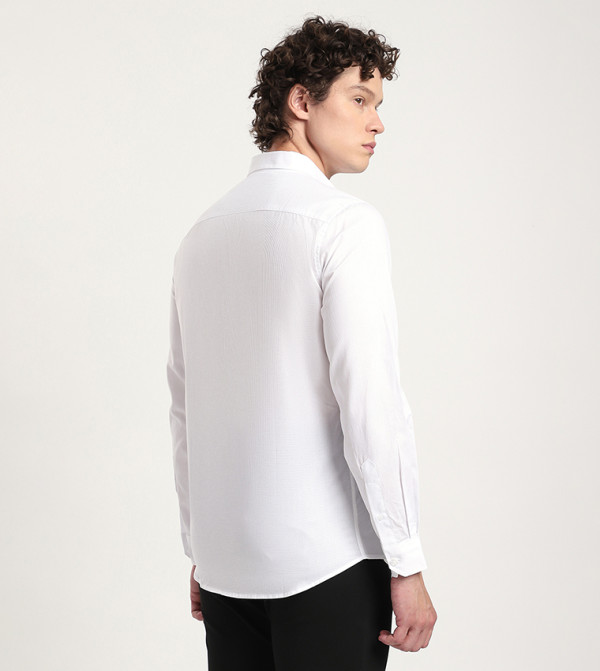 Beverly Hills Polo Club  Shirts - White Long Sleeves