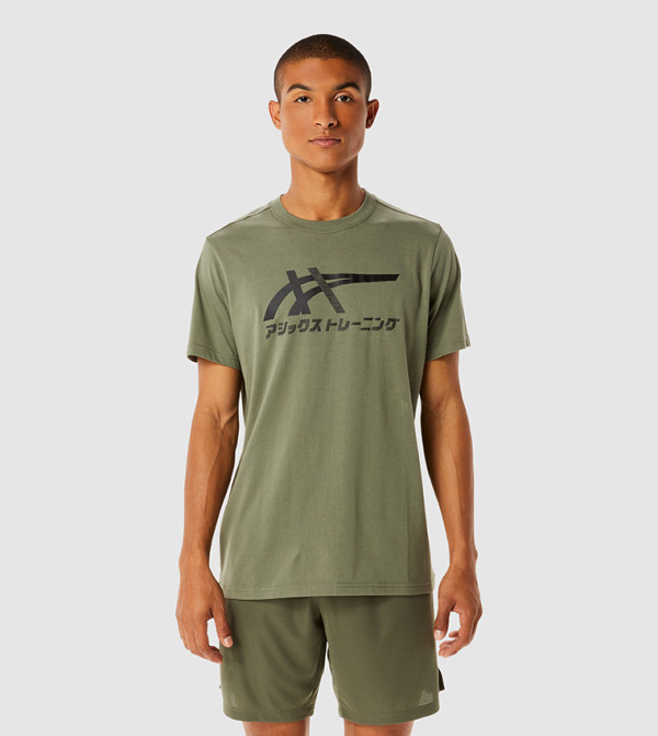 Asics Athleisure BTU - Olive T-shirts