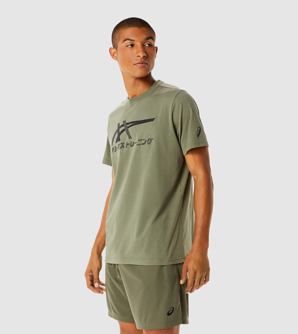 Asics Athleisure BTU - Olive T-shirts