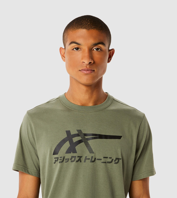 Asics Athleisure BTU - Olive T-shirts