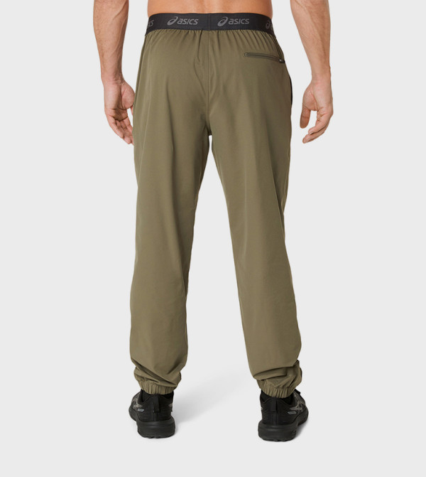Asics  Track Pants & Joggers - Green Track Pants & Joggers