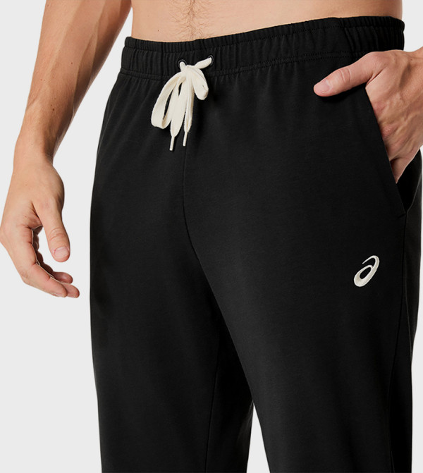 Asics Track Pants & Joggers - BLACK Track Pants & Joggers