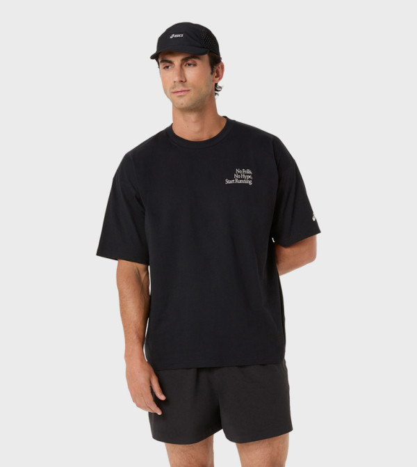 Asics Sportswear - BLACK T-Shirts & Vests