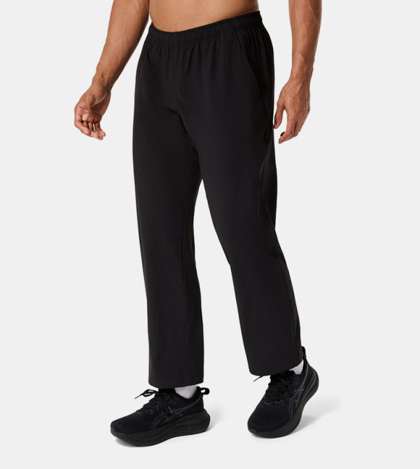 Asics Track Pants & Joggers - BLACK Track Pants & Joggers