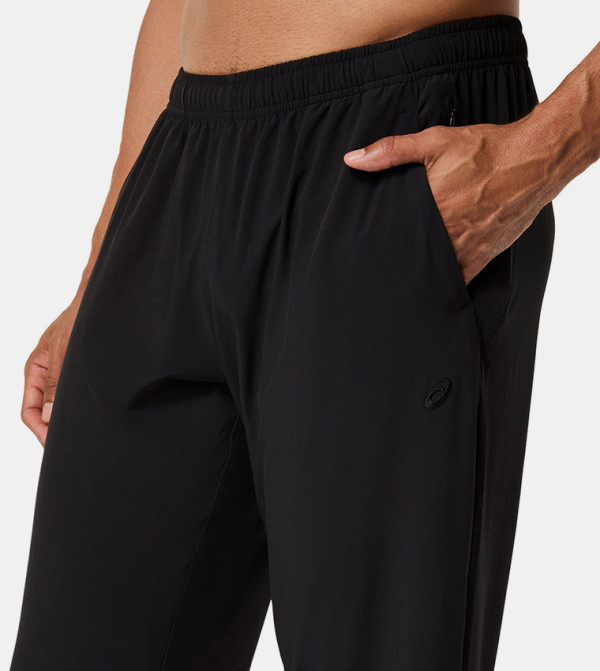 Asics Track Pants & Joggers - BLACK Track Pants & Joggers