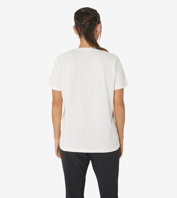 Asics Sportswear - Off White T-shirts