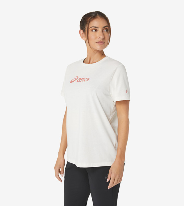 Asics Sportswear - Off White T-shirts