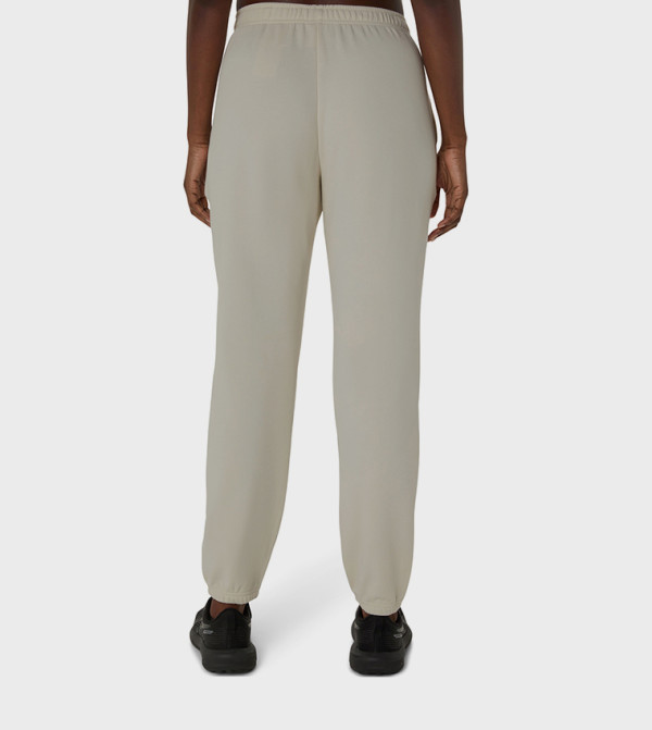 Asics  Sportswear - Off White Track Pants & Joggers