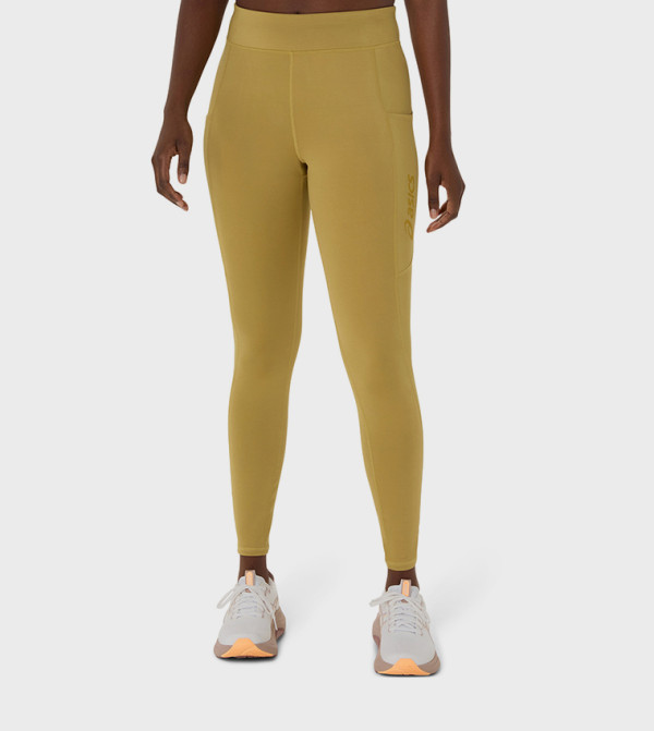 Asics  Tights - Yellow Tights