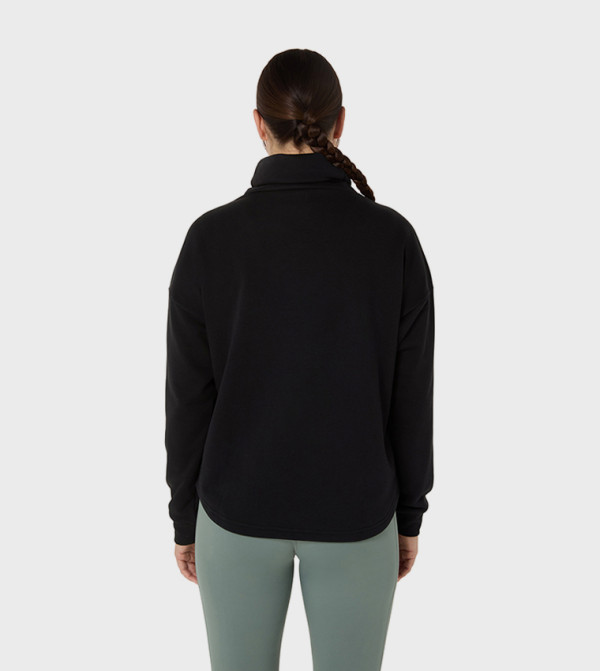 Asics  Clothing - BLACK Sweatshirts