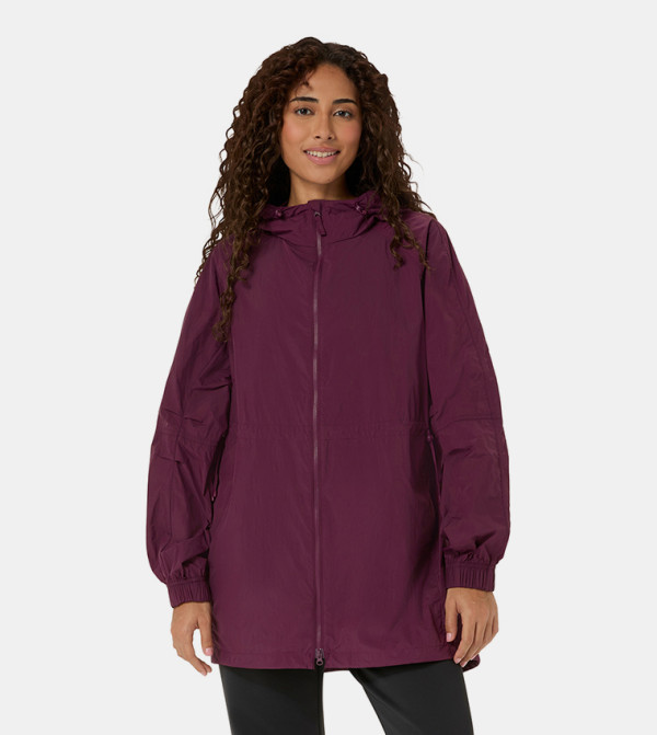 Asics  Casual Jackets - Purple Casual Jackets
