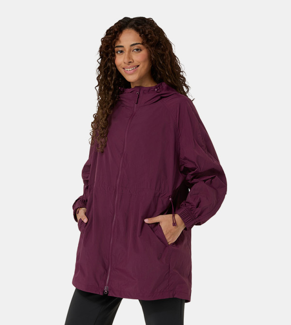 Asics  Casual Jackets - Purple Casual Jackets