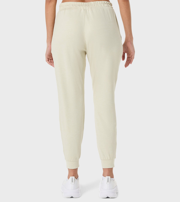 Asics  Track Pants & Joggers - Off White Track Pants & Joggers