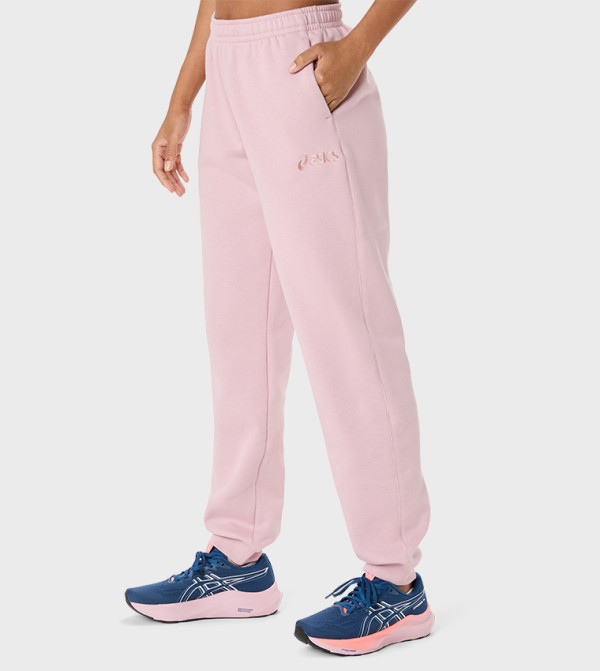 Asics  Clothing - Pink Joggers