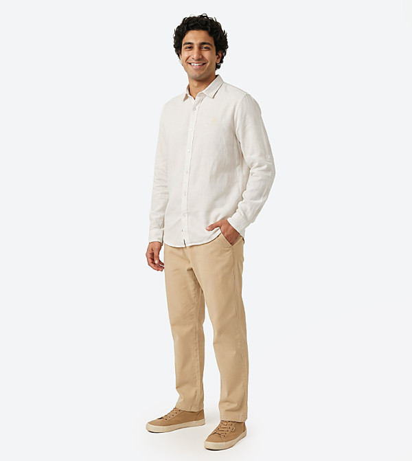 بيفرلي هيلز بولو كلوب  أكمام طويلة - بيج Long Sleeves
