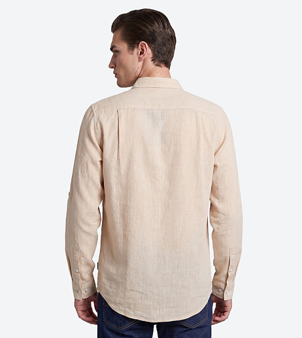 بيفرلي هيلز بولو كلوب  قمصان - رملي  Long Sleeves
