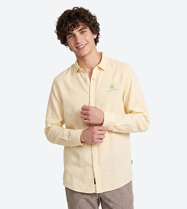 بيفرلي هيلز بولو كلوب  ملابس - أصفر فاتح  Long Sleeves