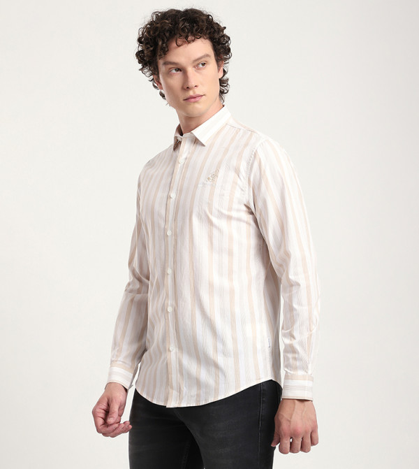 بيفرلي هيلز بولو كلوب  أكمام طويلة - بيج Long Sleeves