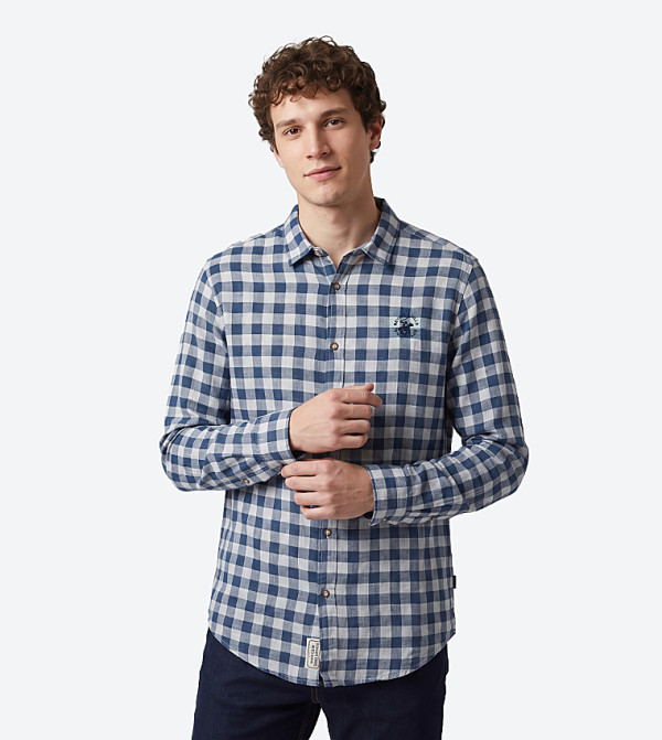 بيفرلي هيلز بولو كلوب  - أزرق Long Sleeves