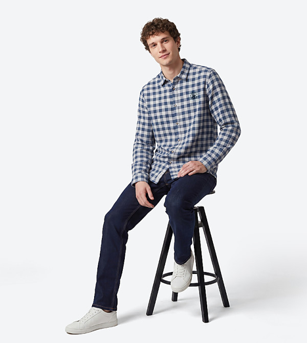 بيفرلي هيلز بولو كلوب  - أزرق Long Sleeves