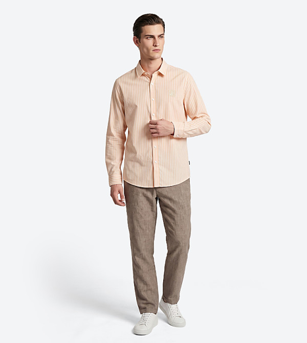 بيفرلي هيلز بولو كلوب  قمصان - خوخي Long Sleeves