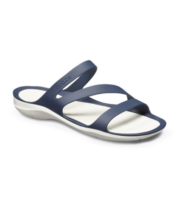 كروكس صندل - أزرق Flat Sandals
